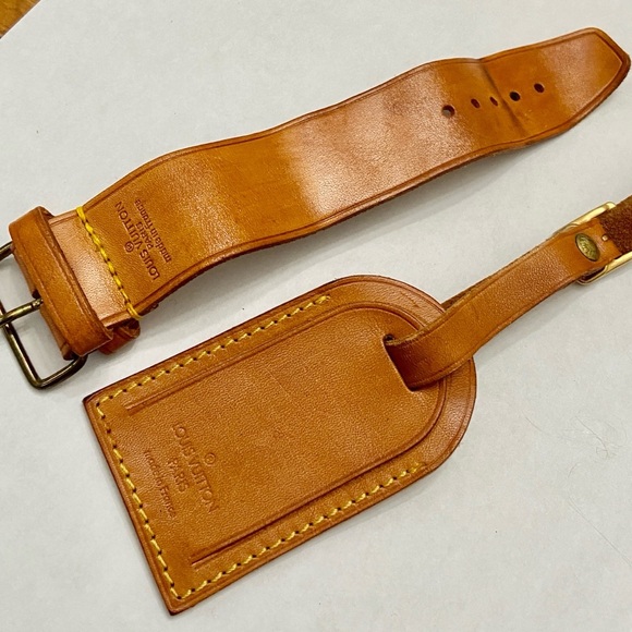 Louis Vuitton Luggage Name Tag and Strap-Bracelet Set (S) - Picture 1 of 13